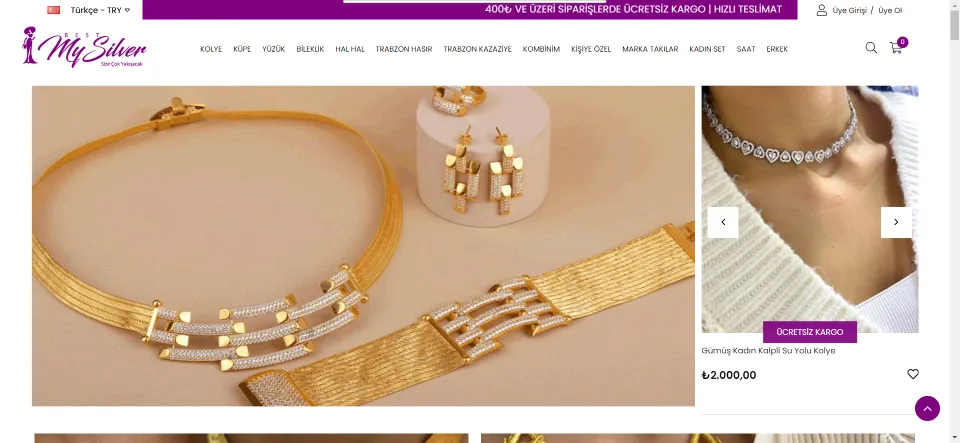 Best My Silver - Gümüş ve Altın Takı Modelleri | Size Çok Yakışacak