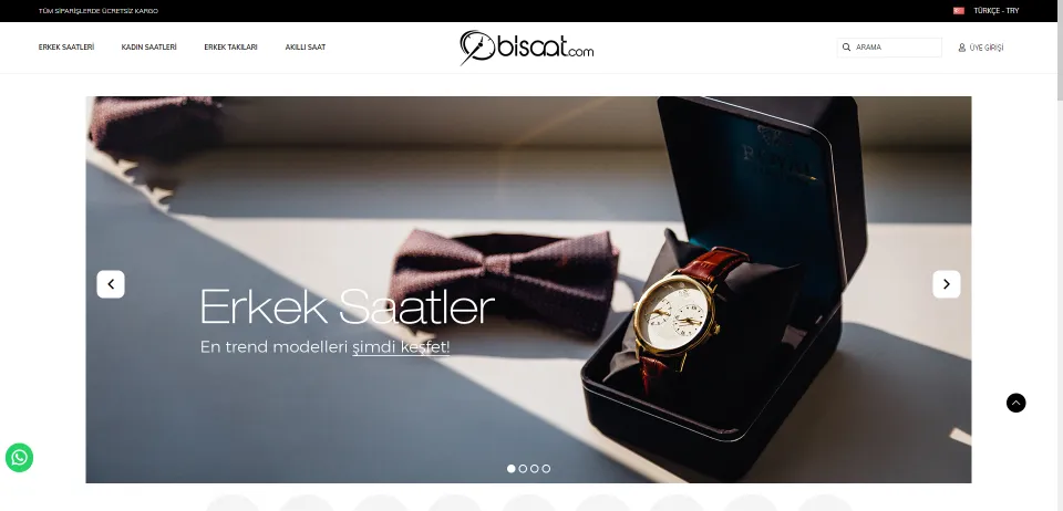 Bisaat - Dünya'nın Online Saat ve Takı Mağazası!