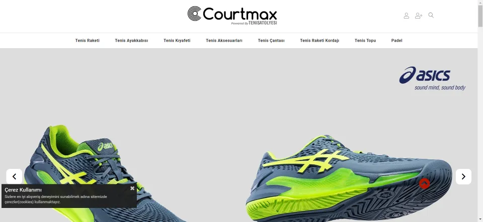Courtmax | Tenis Raketi, Ayakkabısı ve Ekipmanları