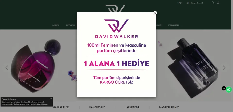 David Walker Parfümleri (Online Alışveriş)