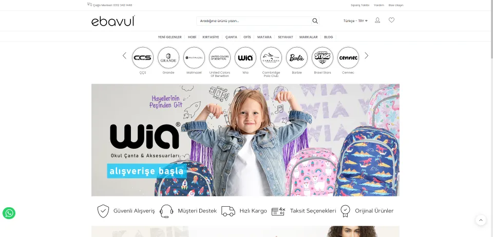 Online Çanta, Bavul, Valiz Alışverişi | eBavul