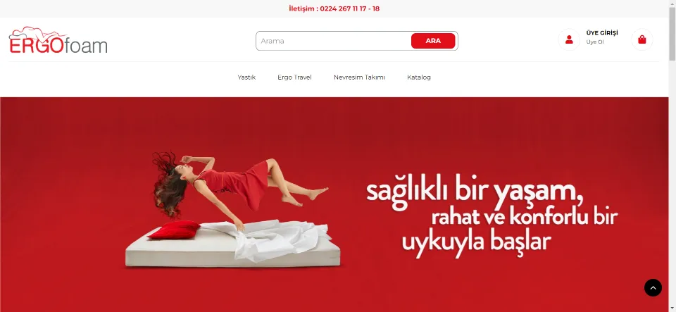 Visco Ortopedik Yastık, Yatak | Ergofoam