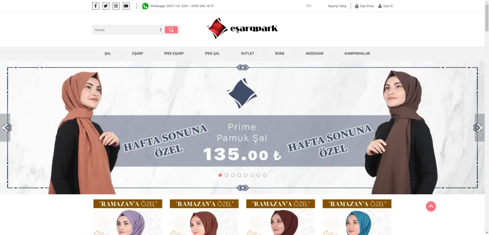 Eşarppark | Eşarp, Şal, İpek Eşarp, İpek Şal, Bone, Outlet