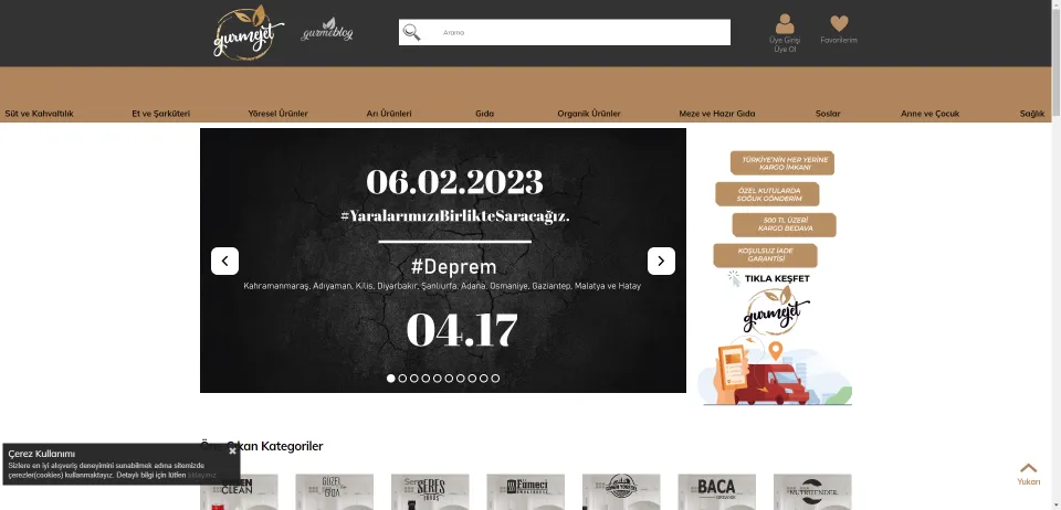 Gurmejet | Organik Ürünler | Güvenli ve Sağlıklı Alışveriş
