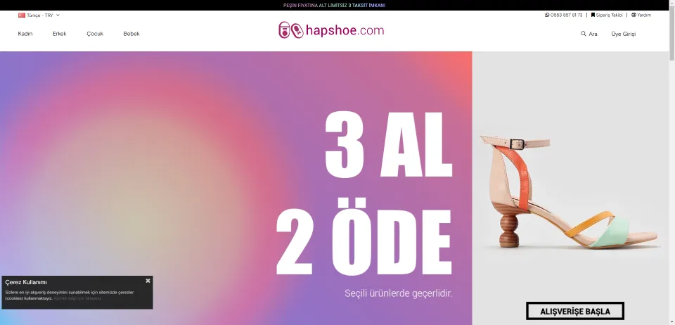 Hapshoe.com Aklındaki Ayakkabı Online Alışveriş