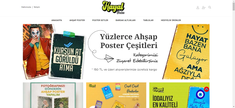 Hayal Poster Retro Ahşap Poster Mağazası | hayalposter.com