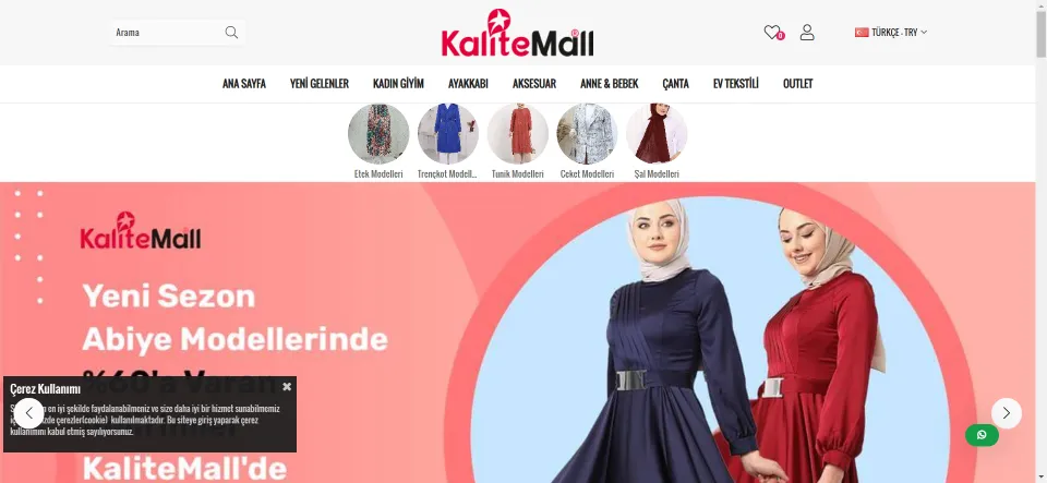 Türkiye'nin Kalite ile Ucuzluğu Buluşturan Alışveriş Sitesi | Kalite Mall