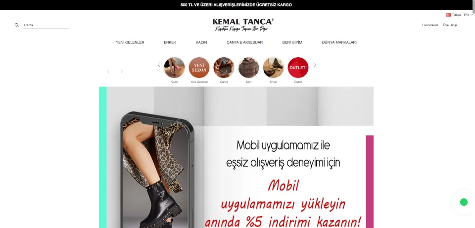 Kemal Tanca | Kemal Tanca Online Resmi Satış Sitesi