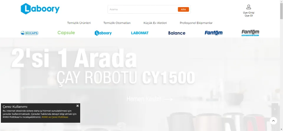 Laboory Online Satış Sitesi