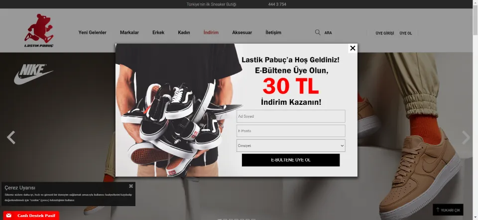 Lastik Pabuç | Türkiye'nin ilk Sneaker Butiği