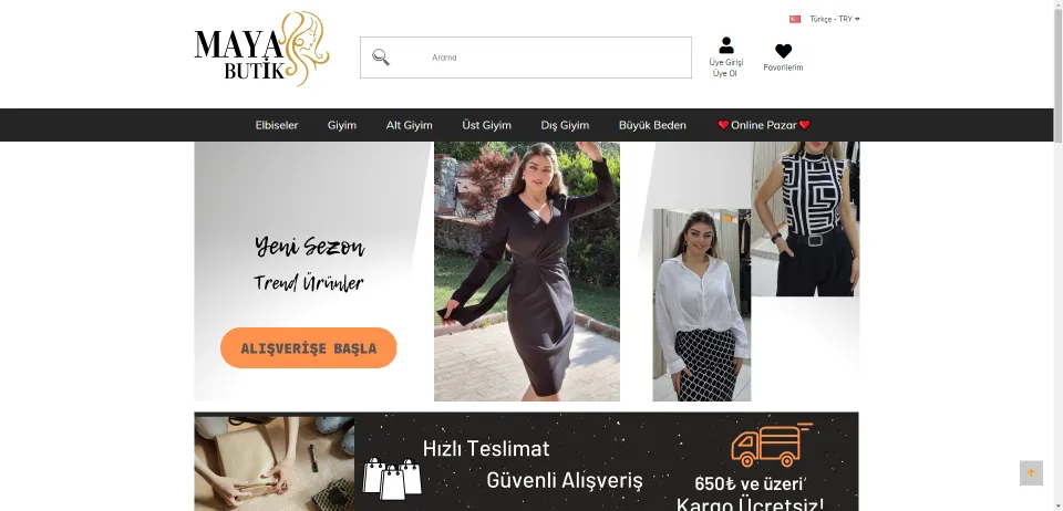 Maya Butik | Yeni Sezon Ürünler