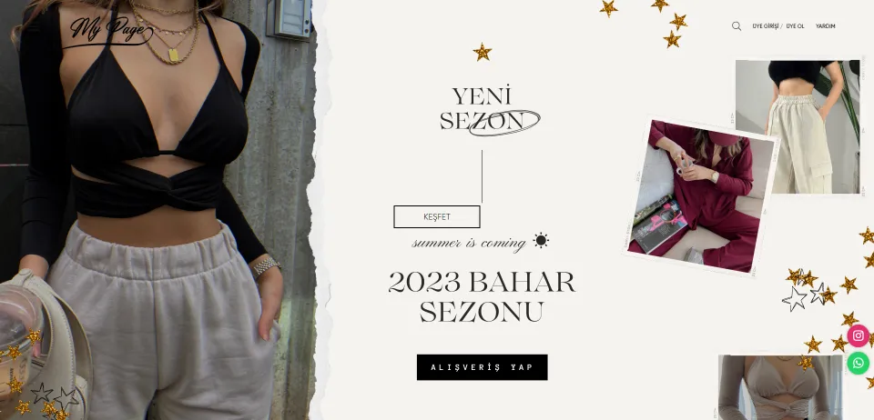 Mypage Butik | Tam Size Göre..