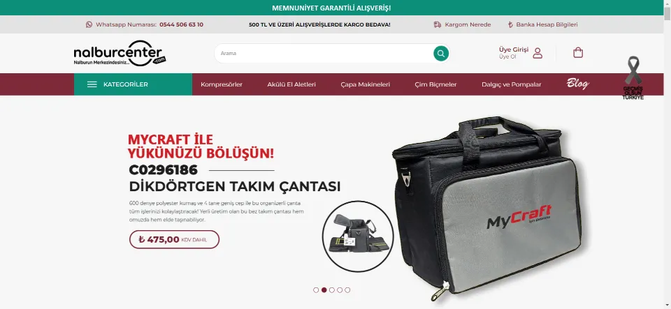 Nalburcenter - Online Hırdavat Satışı