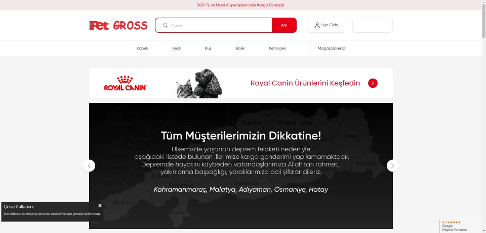Pet Gross ® | Online Petshop Mağazası