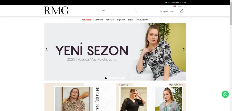 RMG Büyük Beden Bayan Giyim | Kadın Büyük Beden Kıyafetler