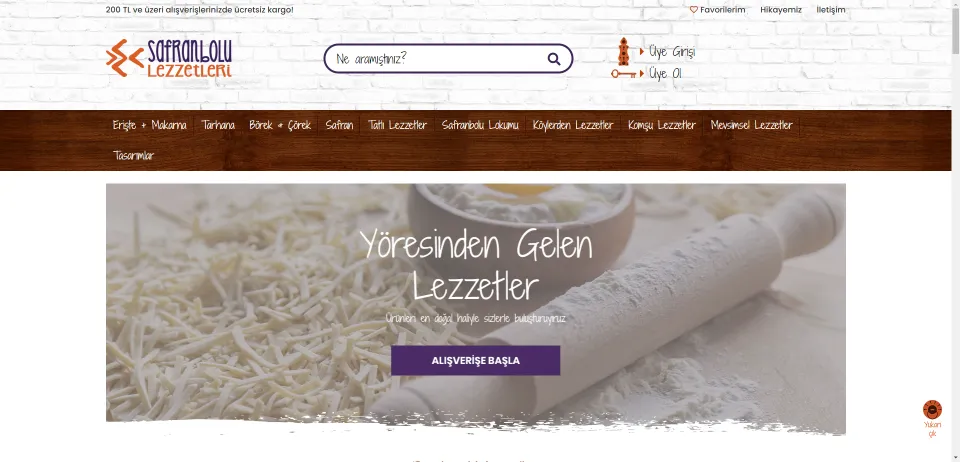 Yöresinden Gelen & Korunmuş & Butik ve Doğal Gıdalar | Safranbolu Lezzetleri