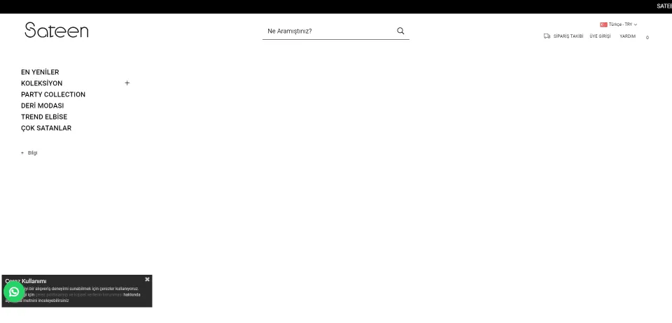 Sateen - Kadın Giyim Ürünleri Online Alışveriş Sitesi