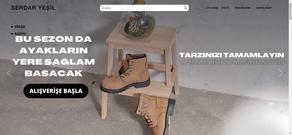 Klasik, Bot & Sneaker Ayakkabı Modelleri  | Serdar Yeşil