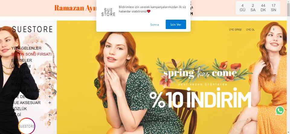 Kadın Giyim | Yeni Sezonda Tarzını Keşfet - SUESTORE