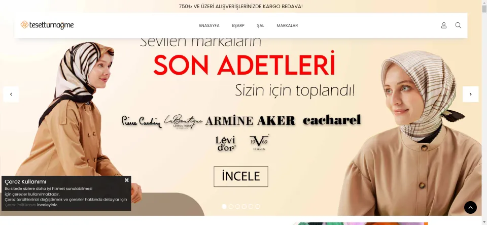 Tesettür Bayan Eşarp, Şal, Modelleri ve Fiyatları | Tesettürnağme