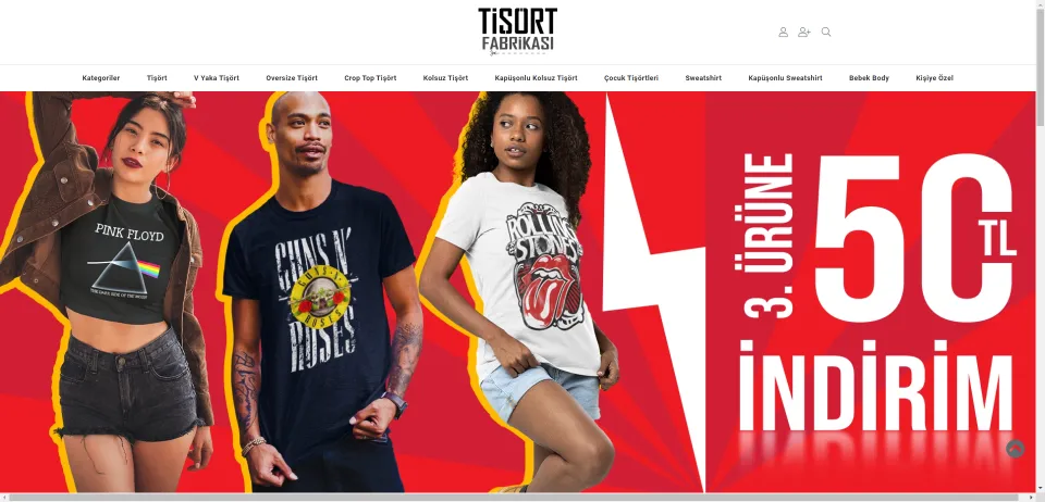 Tişört Fabrikası | Tasarım Tişörtler, Alternatif Giyim