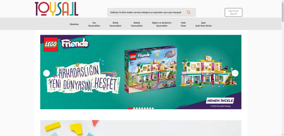 Toysall | Çocukları Düşünen Oyuncak Platformu