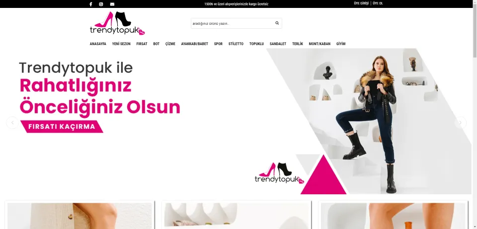 Şık ve Kaliteli Kadın Ayakkabıları - TrendyTopuk.com