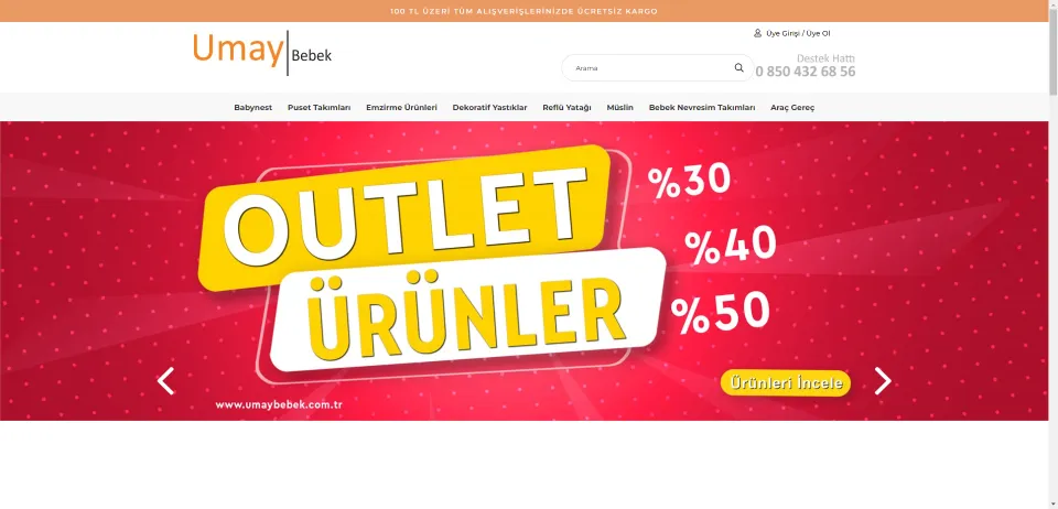 Umay Bebek | Anne Bebek Ürünleri | Bebeyatmaz | Babynest | Beşik|