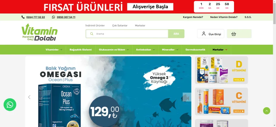 Vitamin Dolabı | Harekete Geç!
