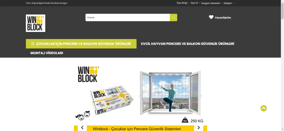 WinBlock® Pencere Güvenlik Sistemleri - Online Mağaza