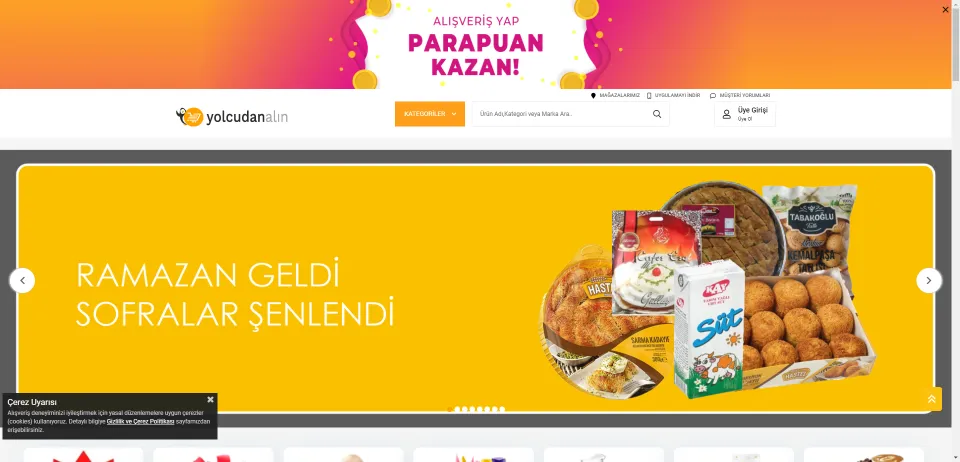 Yolcudanalın : Sanal Market ve Online Market Alışverişi